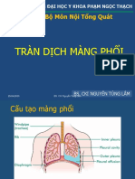 Tràn dịch màng phổi 2020