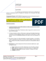 Solicitud de Cotización Alimentación Asamblea Cruz Roja