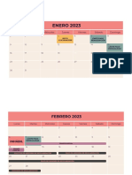 Calendario Enero-Abril 2023