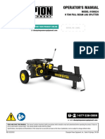 Champion 100624 Log SPlitter EN