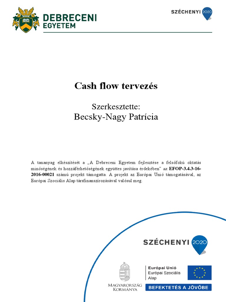 BecskyNagy Fazekas Cashflowtervezés | PDF