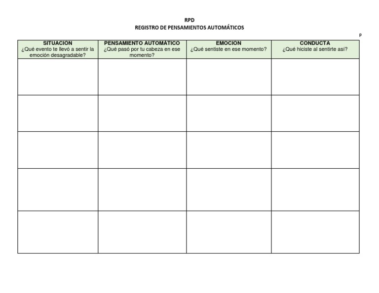 Formato Rpd | PDF