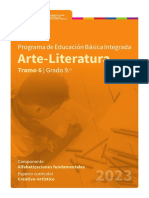 Programa de Arte y Literatura de noveno grado
