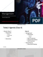 Clinical Data Management - Class 4