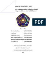 Kelompok 1 - Patient Centered Communication in Pharmacy Practice