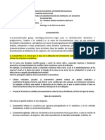 Econometría: estimar relaciones económicas