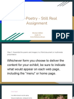 5.18-Poetry - Still Real Assignment Mariam Salhien