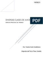 Diversas Clases de Juicio