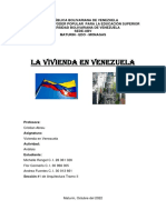 Análisis de La Vivienda en Venezuela ??