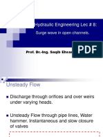 Hydraulic Engineering - Lec - 8-Updated