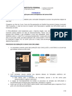 Orientação Diplomas para Os Formandos - Estudantes Ead