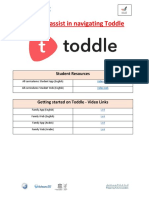 Navigating Toddle - Student and Family Video Guides