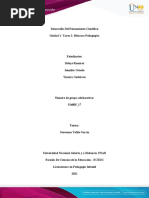 Desarrollo Pensamiento Científico Infantes