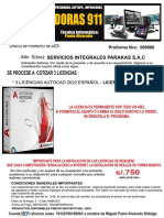 Proforma Licencia Autocad