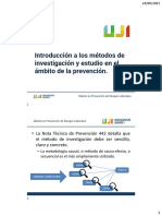 Métodos de Investigación