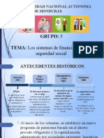 Sistemas de financiación de la seguridad social en Honduras