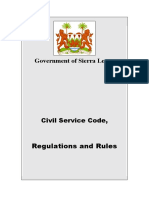 Final - Civil Service Code, Regulations and Rules - Administrative Manual