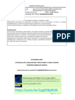 Guia de Trabajo 6 Ab Descubriendo Mis Raices Dominga Pavon Del 07 Al 11 de Septiembre 2020