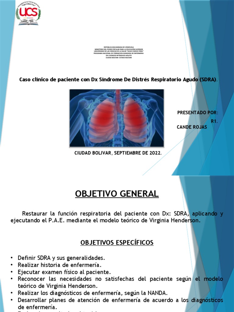 Sdra | PDF | Septicemia | Sistema respiratorio