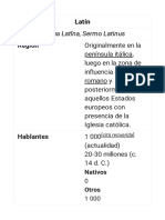 Latín - Wikipedia, La Enciclopedia Libre
