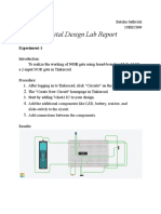 Digital Design Lab Report