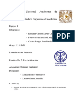 Investigación Previa Recristalizacion