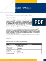 Programa de Clase Francés 1, I PAC 2023