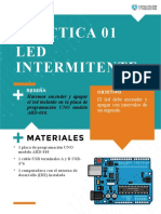 Práctica - 01 Básico - LED Intermitente