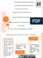 Antecedentes Dcho Penintenciario