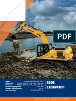 920E Excavator Maximizes Efficiency with Precise Control