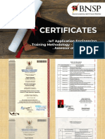 Certificates BNSP