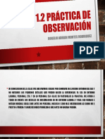 Practica de Observacion PDF