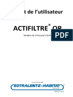 ACTIFILTRE Livret de Lutilisateur 2017-06-30