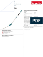 Fiche Produit Makita DUN461WZ 2