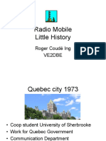 Radio Mobile History