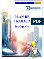 Plan de Trabajo Topografico