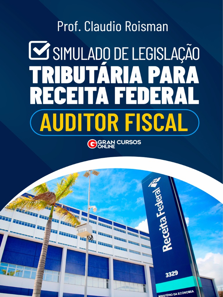 E Book Simulado de Legislacao Tributaria para Receita Federal Auditor