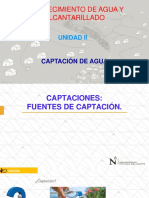 Semana 02 - Captaciones. Fuentes de Captación