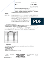 SB19-09 Service Document Master Index