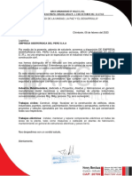 Carta de Presentacion