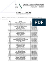 ST Kegiatan U20 Selasa 2 Agustus 2022