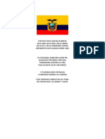 Juramento a la bandera ecuatoriana
