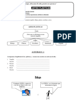 Fichas de Trabajo-Artes Plásticas