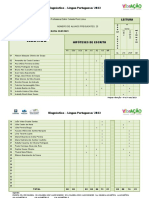 TABULAÇÃO PROFESSOR - 4º e 5º ANO - Escrita e Leitura - 2023 - 4 ANO A (Reparado)