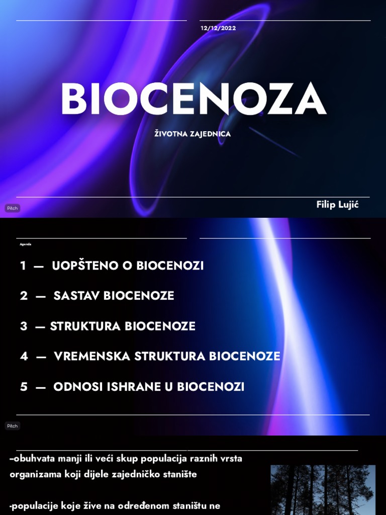 BIOCENOZA | PDF