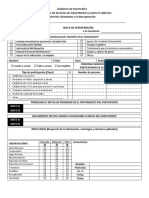 Documento Adicional de Salud Mental