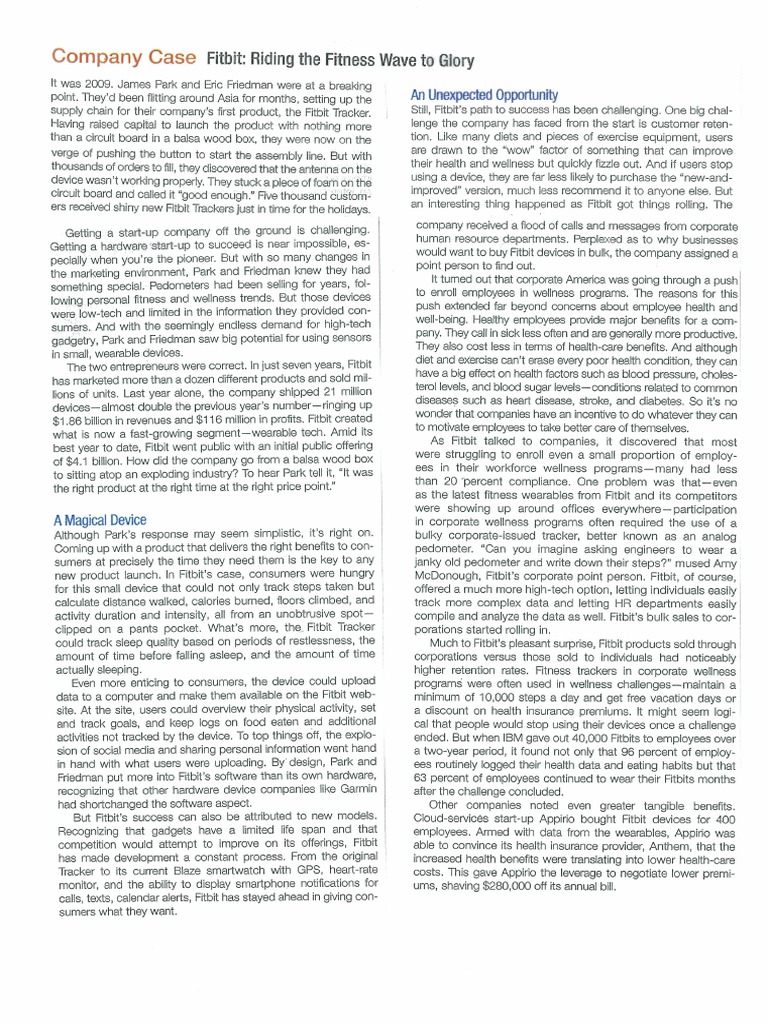 Case Study Fitbit | PDF