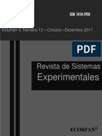 Revista de Sistemas Experimentales V4 N13