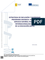 Estrategia de Inclusion y Diversidad Del Sepie