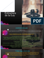 Estructura de La Ley